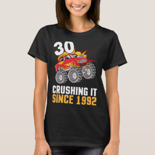 30 Years Old Happy Birthday Trucker Cruising It Si T-Shirt