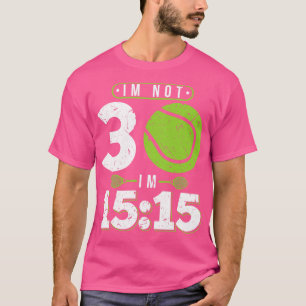 30 Years Old Tennis 30th Birthday Gift T-Shirt