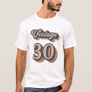 30 Years Old Vintage Retro T-Shirt