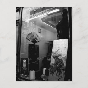 30ter Rue Gassendi Paris Black White Postcard