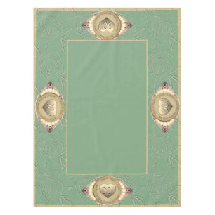 30th & 12th Pearl Wedding Anniversary Tablecloth