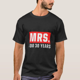 30Th 30 Year Wedding Anniversary Husband Wife T-Shirt