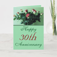 30th Anniversary Bouquet of Roses Beautiful Photo