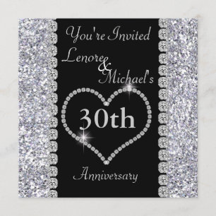 30th Anniversary Party Invitation