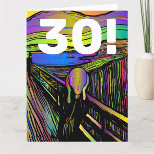 30TH BIRTHDAY 30 FUNNY GREETING CARD