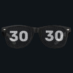 30TH BIRTHDAY 30 NOVELTY SUNGLASSES SHADES<br><div class="desc">30 FUNGLASSES!</div>