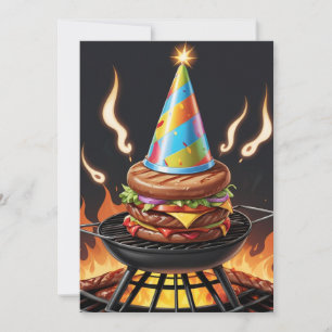 30th birthday bbq invitations