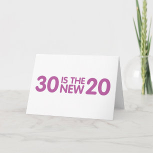 30th Birthday Card