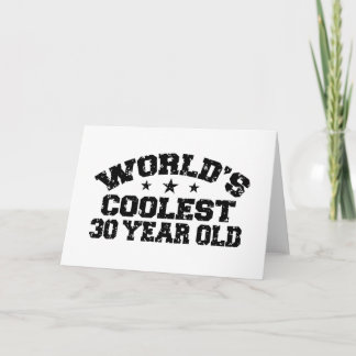 30th Birthday Card