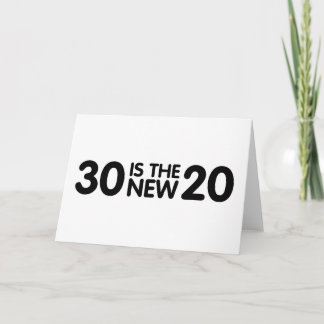 30th Birthday Card