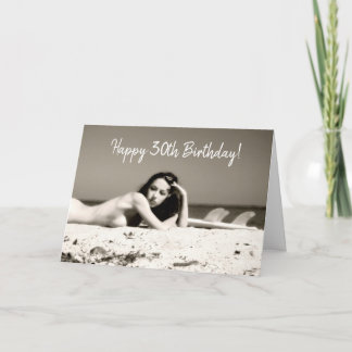 30th Birthday Card For Single Male