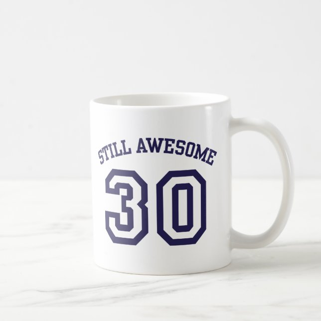 30th Birthday Coffee Mug (Right)