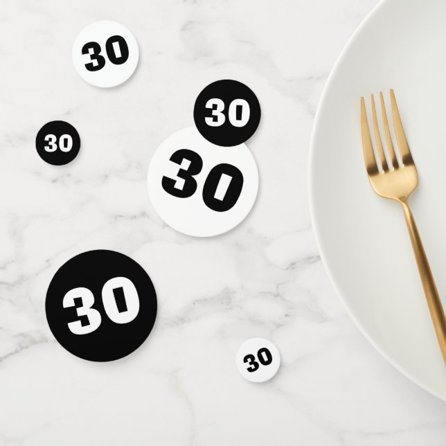 30th Birthday Confetti (Group)