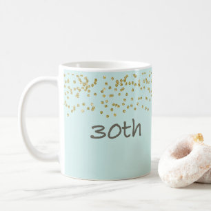 30th Birthday Confetti Coffee Mug