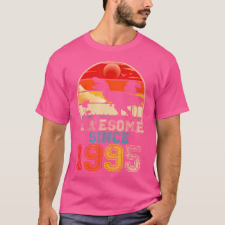 30Th Birthday Dinosaur 30 Year Old Awesome Since 1 T-Shirt