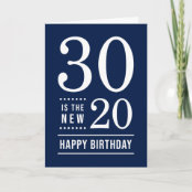 40th Birthday Black And White 40 Is The New 30 Card Zazzle Co Uk
