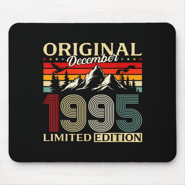30th Birthday Gift Men Women Original December 199 Mouse Mat (Front)