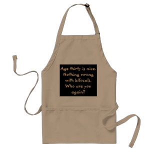 30th Birthday Haiku Apron - Unisex