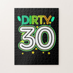 30th Birthday Happy 30th Birthday Jigsaw Puzzle