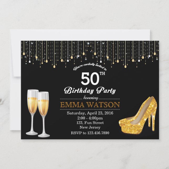 30TH Birthday Invitation (Front)