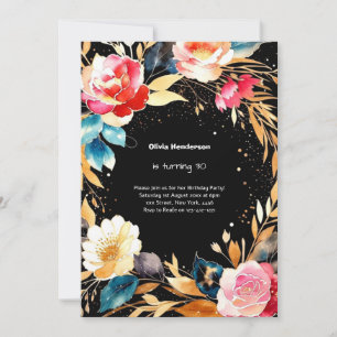 30th Birthday Invitation