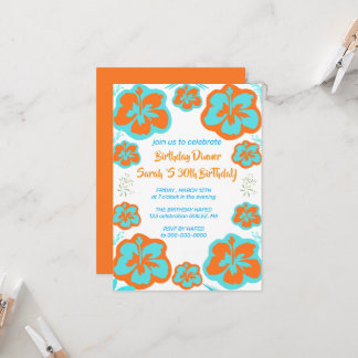 30th Birthday Invitation Template 30th Digital Inv