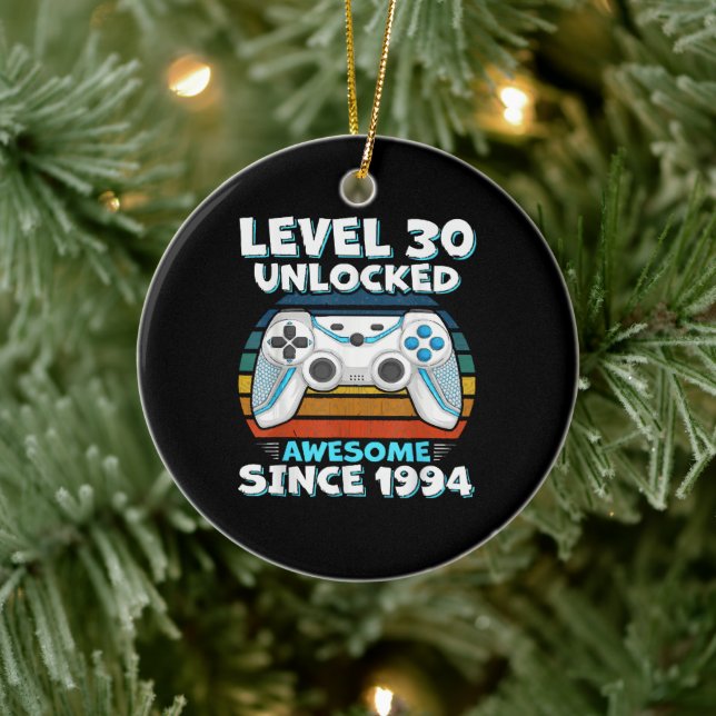 30th Birthday Man Woman 30 Years 1994 Ceramic Tree Decoration (Tree)