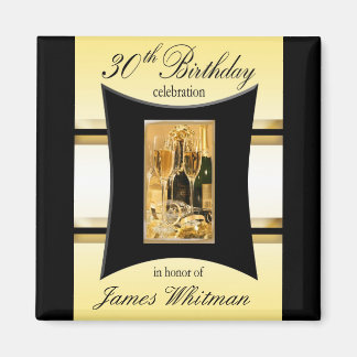 30th Birthday Party Favour/Souvenier Magnet
