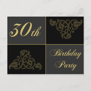 30th Birthday Party Invitations