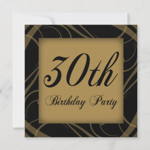30th Birthday Party Invite