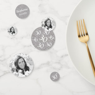 30th Birthday Photo Confetti