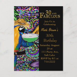 30th Birthday  Postcard