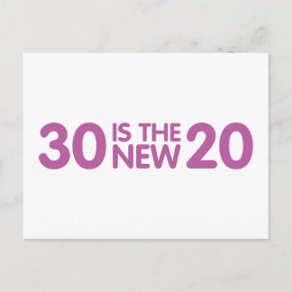 30th Birthday Postcard