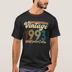 30th Birthday Retro 30 Year Old Gifts Born In 1993 T-Shirt