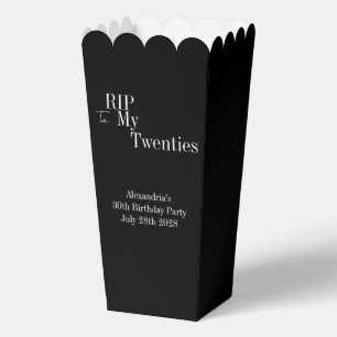 30th Birthday RIP 20s Party Favour Box