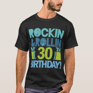 30th Birthday Rock And Roll Party Tee