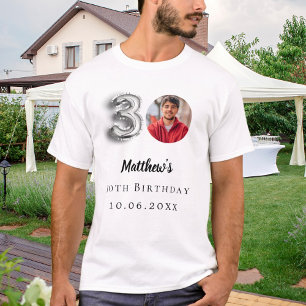 30th birthday silver photo T-Shirt