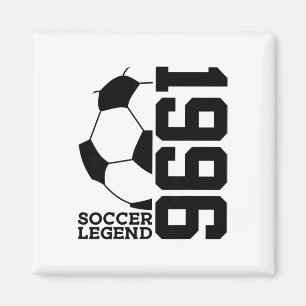 30th Birthday Soccer Legend 1996 Magnet