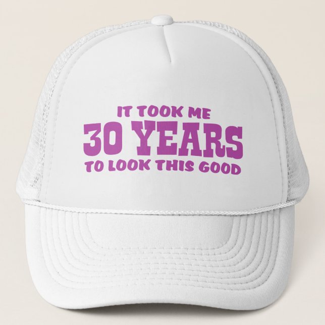 30th Birthday Trucker Hat (Front)