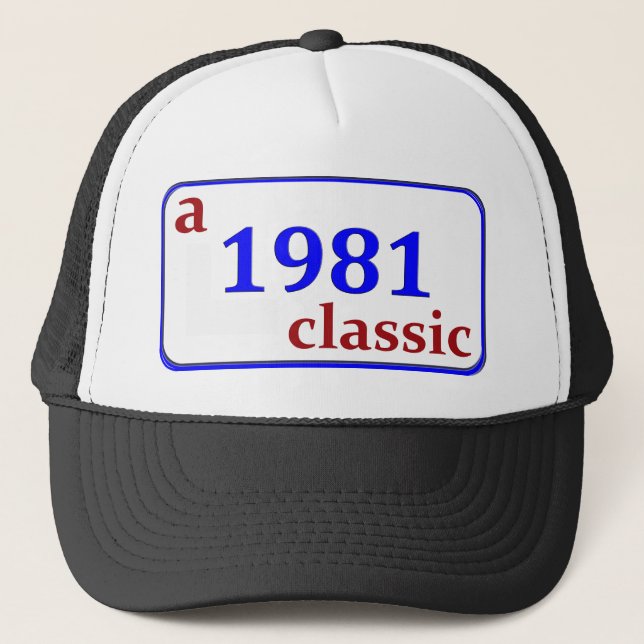 30th Birthday Trucker Hat (Front)