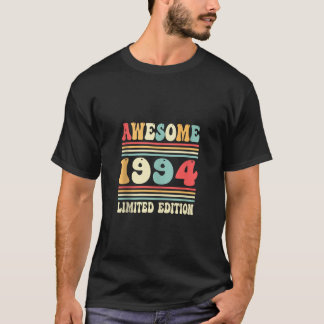 30th Birthday Vintage Awesome 1994 Decor 30 Years  T-Shirt