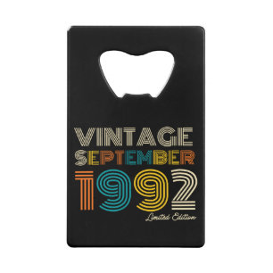 30th Birthday Vintage September 1992 Limited Edtn.