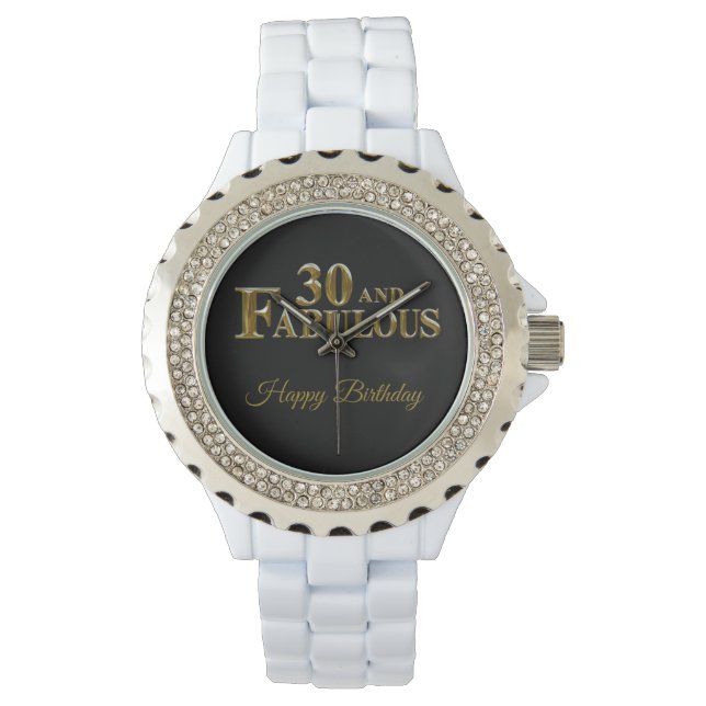 30th Birthday  Watch (Front)