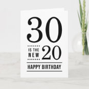 50th Birthday White And Black 50 Is The New 40 Card Zazzle Co Uk