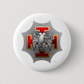 30th Degree: Knight Kadosh 6 Cm Round Badge