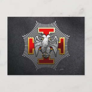 30th Degree: Knight Kadosh Postcard