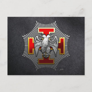 30th Degree: Knight Kadosh Postcard