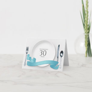 30th wedding anniversary dinner invite