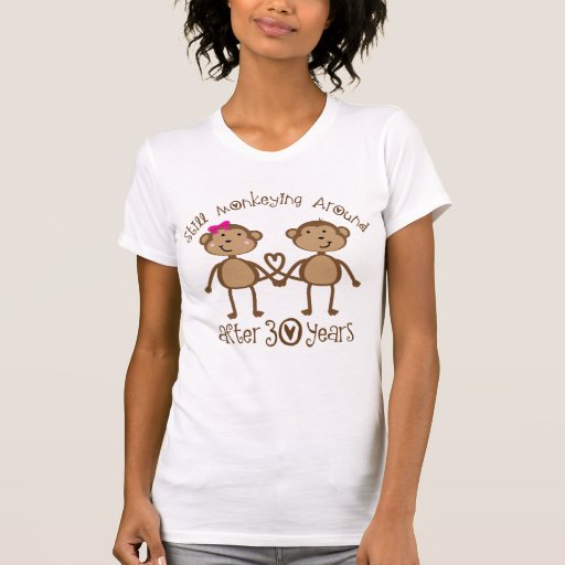 30th Wedding Anniversary Gifts T-shirt