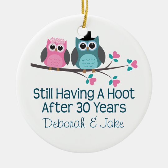 50th Wedding  Anniversary  Christmas  Ornament Zazzle co uk